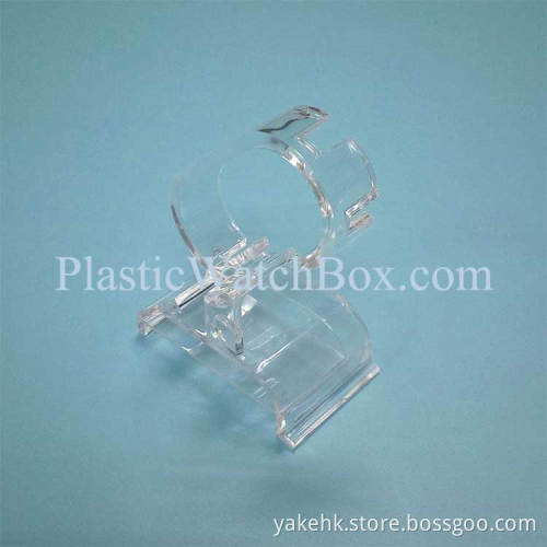 Custom Acrylic Clear Watch Display Rack from watch packaging box factory for jewelry YK-WD-510